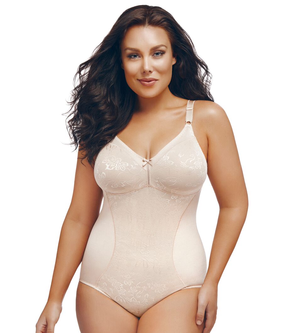 PLAYTEX SUPER LOOK Wirefree Body Shaper Firm Control Shapewear, Soft Taupe,  36D $23.00 - PicClick